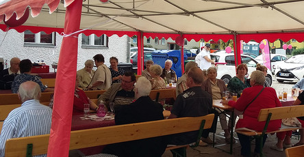Ambulante Pflege Ludwigsfelde feiert ein Sommerfest
