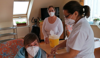 Einrichtungsleitung Jenny Braun geht mit gutem Beispiel voran