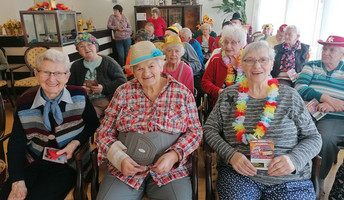 Faschingsfeier im Seniorenzentrum Am Herzogschloss