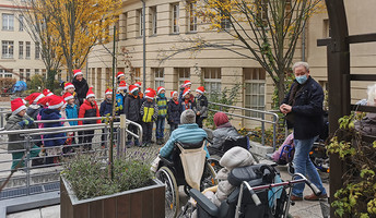 Kinder der Montessori Schule Potsdam zu Besuch bei der ProCurand