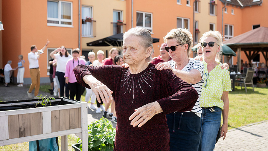 Foto vom Standort ProCurand Eberswalde zum 25-jährigen Jubiläum.