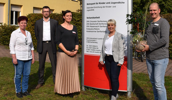 Gründungstreffen in Senftenberg, Leiter DRK Bildungszentrum, Schulleiterin, Bildungsberaterin, Einrichtungs- und Pflegedienstleitung der Procurand Seniorenresidenz Senftenberg