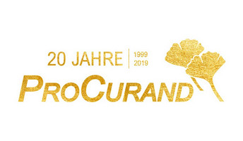 Jubiläumslogo 20 Jahr ProCurand