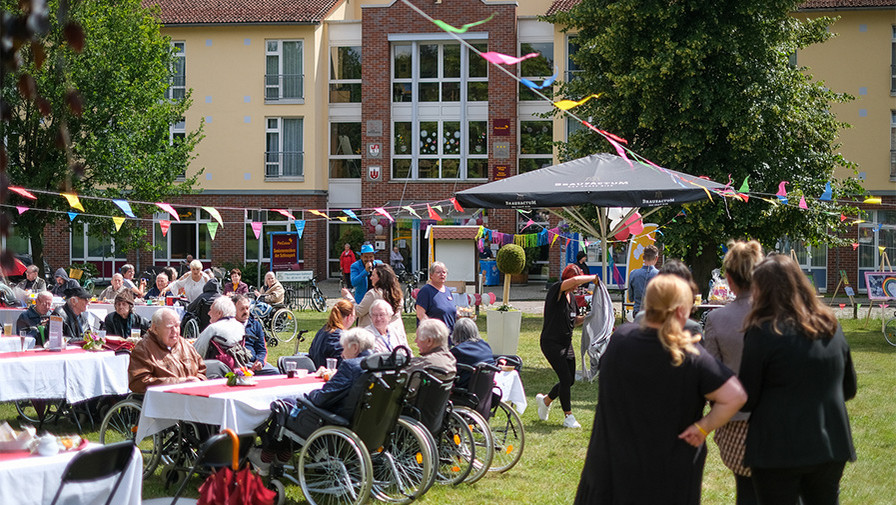 Foto vom Standort ProCurand Dahme zum 25-jährigen Jubiläum.