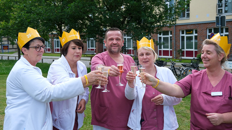 Foto vom Standort ProCurand Dahme zum 25-jährigen Jubiläum.