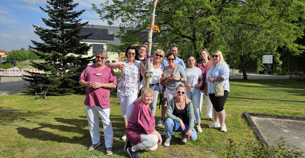 ProCurand Team der Seniorenresidenz Am Görnsee feiert den 1.Mai