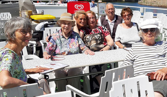 Dampferfahrt auf der Spree vom ProCurand Bewohner*innen und Team Wilhelm-Stift