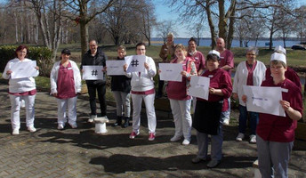 Gruppenbild vom Team Senftenberg