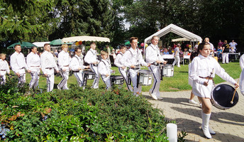 Fanfarenzug beim Sommerfest in Strausberg