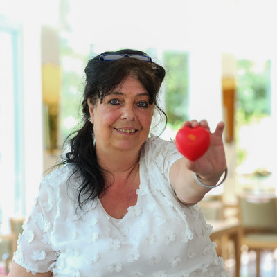 Sybille, Restaurantleitung in der Seniorenresidenz Am Straussee in Strausberg: