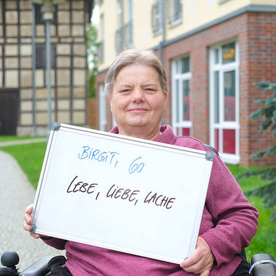 Auf ein Wort mit Birgit, 60, Seniorenresidenz Am Schlosspark