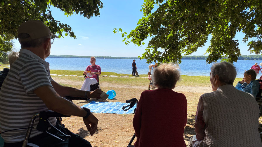 Ausflug zum Senftenberger See, nahe der ProCurand Seniorenresidenz Senftenberg