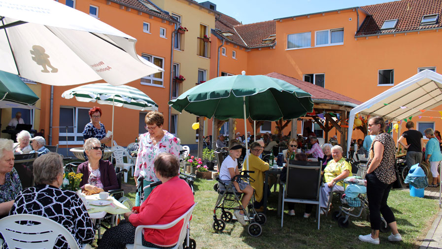 Sommerfest in der ProCurand Seniorenresidenz Eberswalde