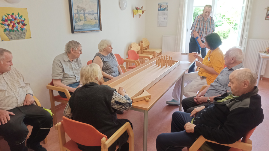 Sommerolympiade im Seniorenzentrum Am Herzogschloss in Sulzbach-Rosenberg