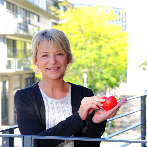 Melanie, Residenzleitung in der Residenz Am Hallorenring in Halle: