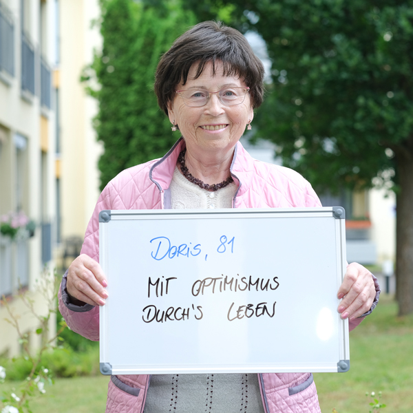 Auf ein Wort mit Doris, 81, Seniorenresidenz Am Straussee